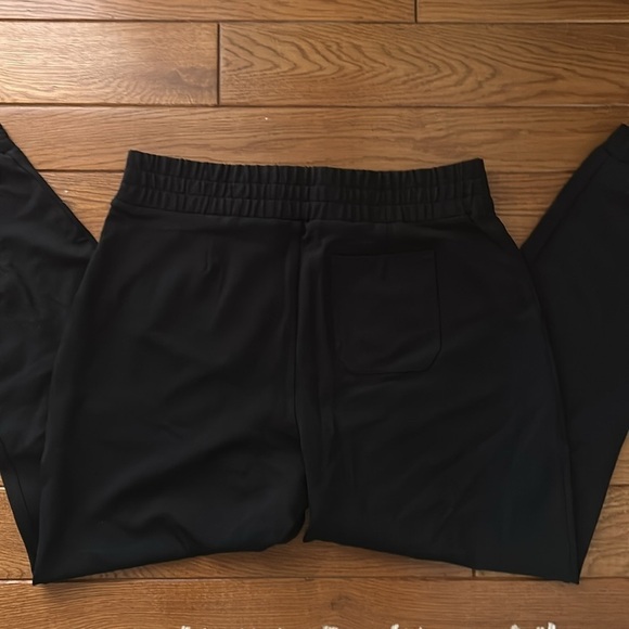 Spanx The Perfect Jogger in Classic Black Knit Ponte Tall 2X - Picture 2 of 3
